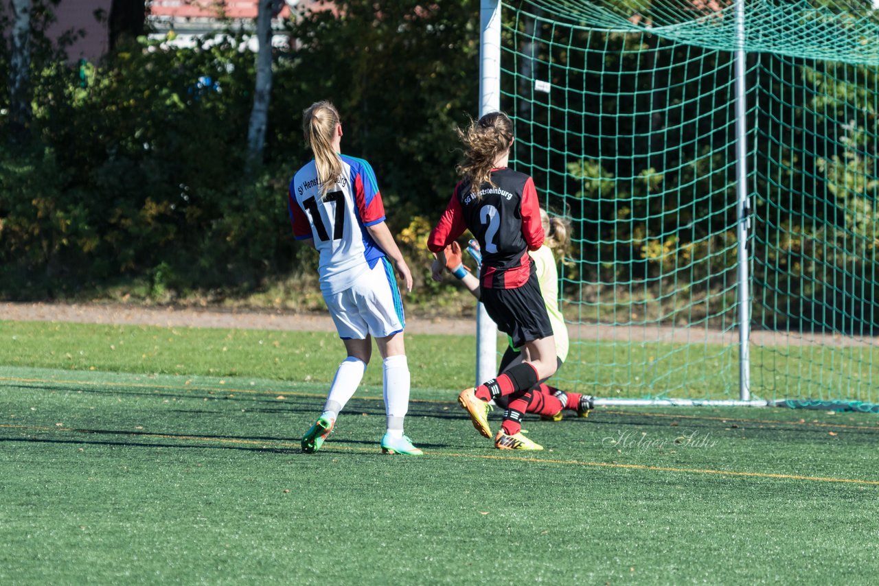 Bild 192 - B-Juniorinnen SV Henstedt Ulzburg - SG Weststeinburg : Ergebnis: 4:0